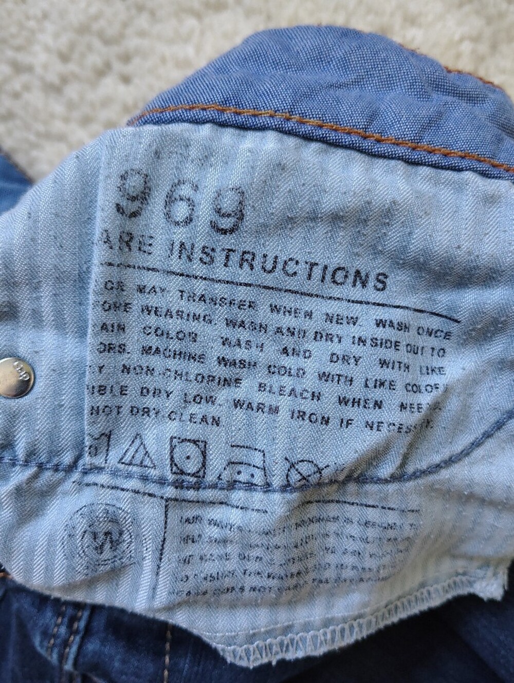 ☀️5/$25☀️ Gap 1969 Women's Size 8 Regular Dark Blue Always Skinny Jeans - Picture 5 of 8